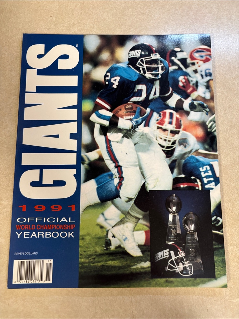 1991 Official World Championship Yearbook - Blue
